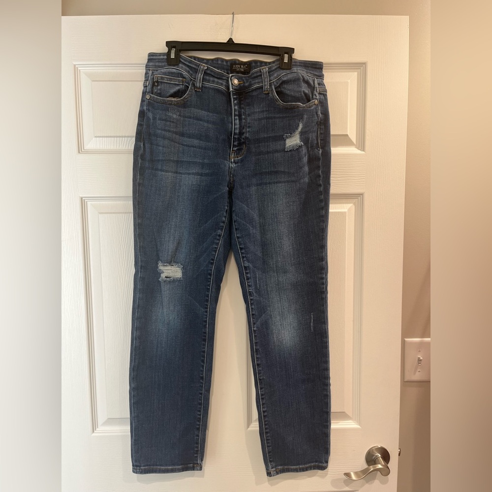 Judy Blue Size 15/32 Black Skinny Jeans No Distressing